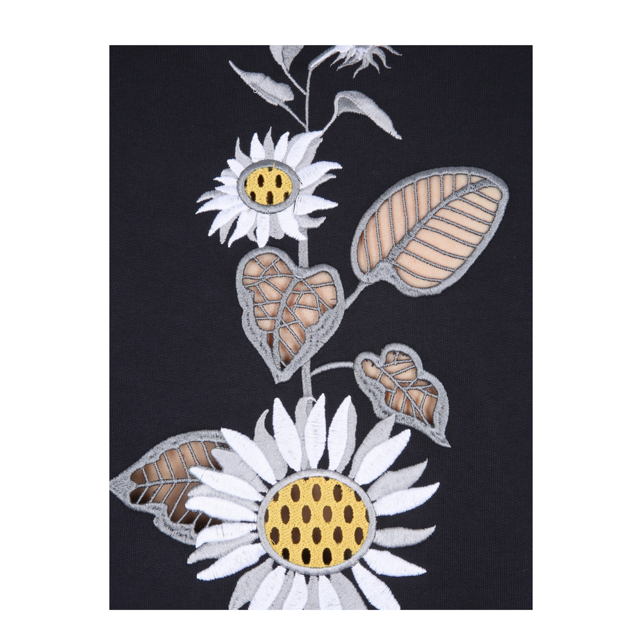 Sweatshirt with Embroidery