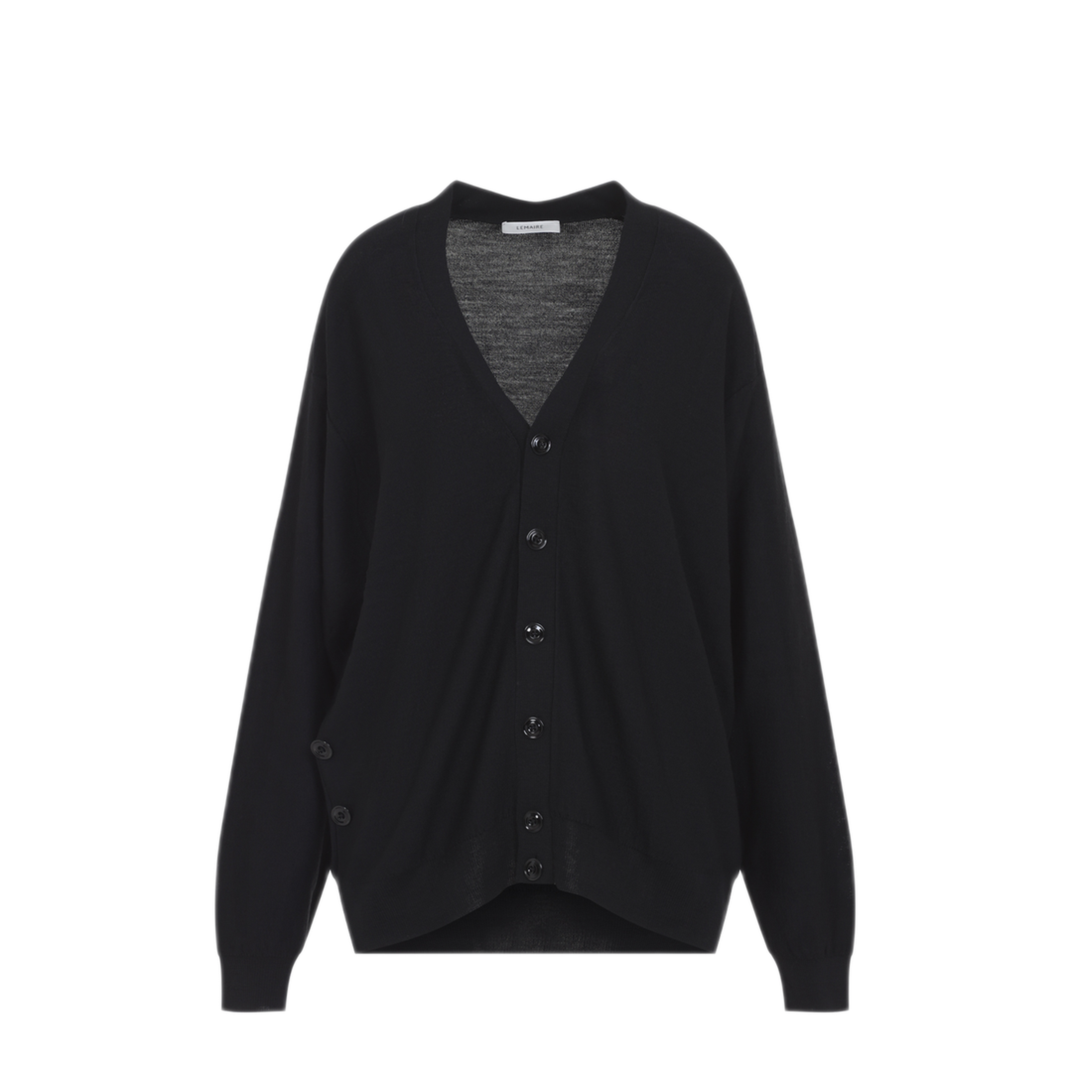 MAYFEYR - Lemaire - Relaxed Twisted Cardigan - PO0052LK1063BK999
