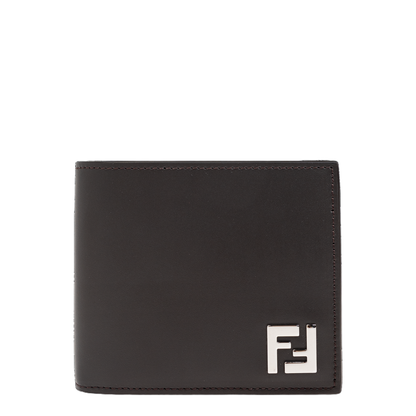 MAYFEYR - Fendi - Leather And Ff Canvas Compact Bi-Fold Wallet - 7M0356AFF2F1Q1C