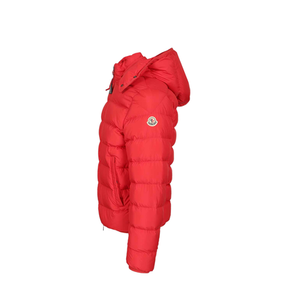 Montbrocq Hooded Short Down Jacket - Red