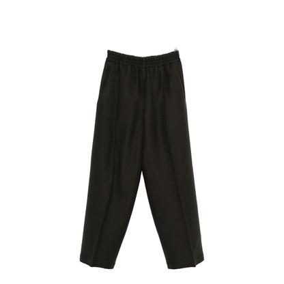 Wool Wide-Leg Trousers