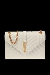 Envelope Crossbody Bag, Gold Hardware