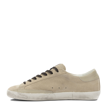 Super Star Suede Upper Nappa Star and Heel with Metal Lettering