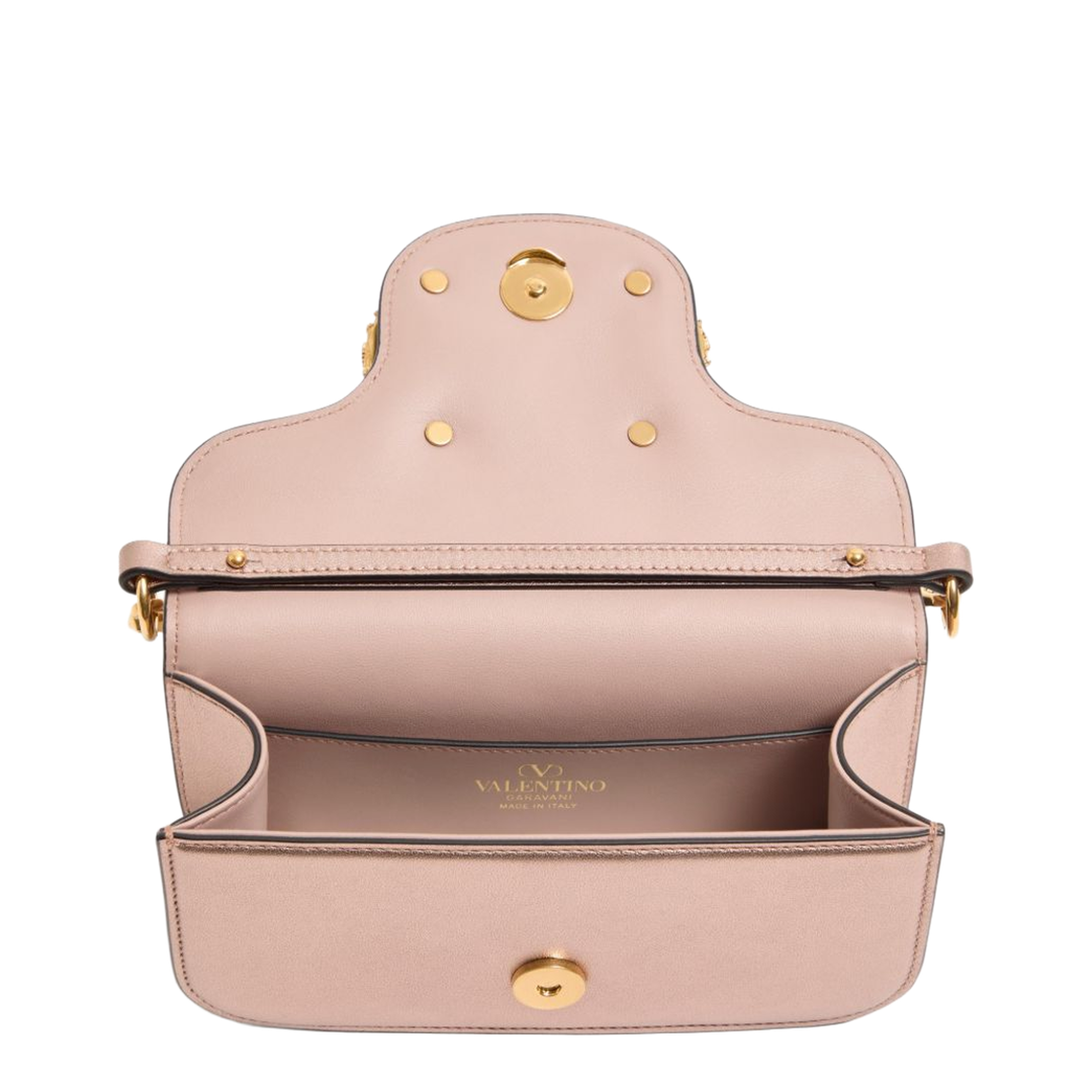 Locò Small Calfskin Shoulder Bag - Pink