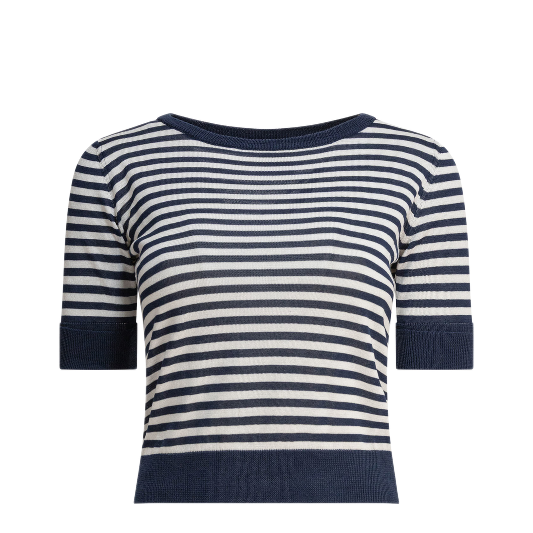 MAYFEYR - Rakkì - La Mariniere Crew Neck T Shirt - LAMARINIEREBLEUPANNA