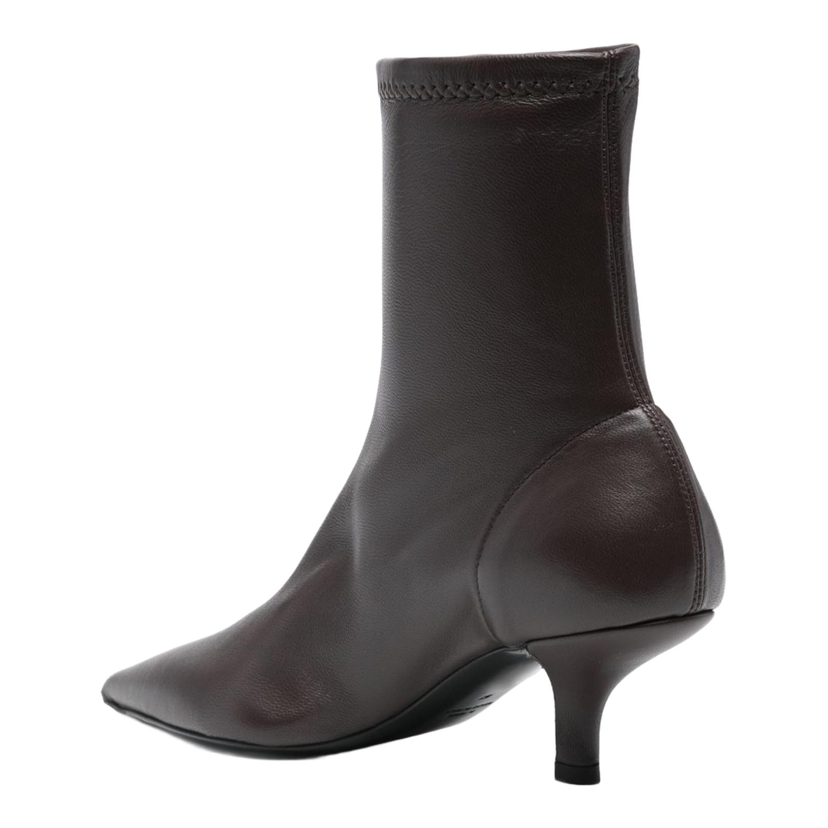 Leather Heel Boots