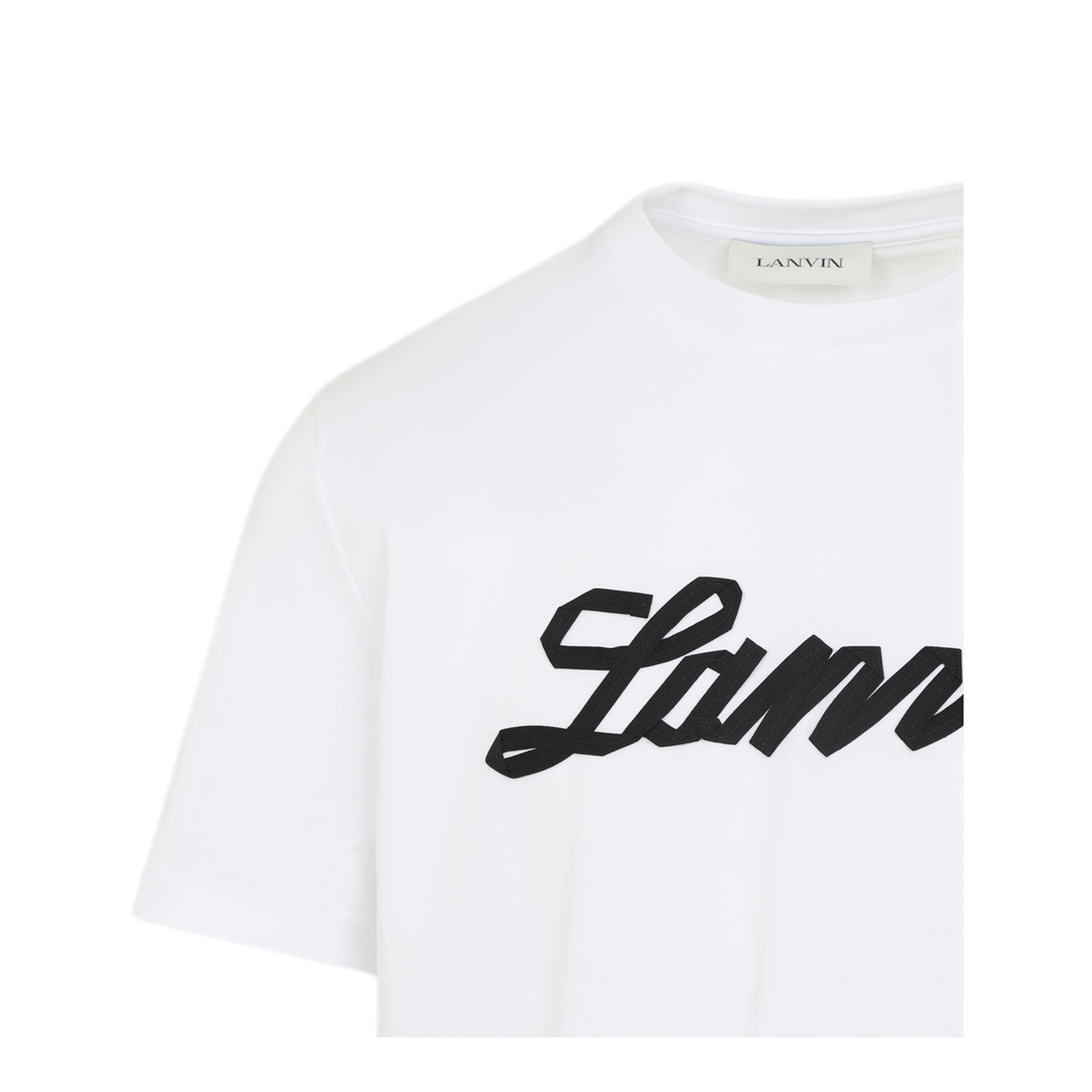 MAYFEYR - Lanvin - Embroidered Logo T-Shirt - RMTS0012J308P2601