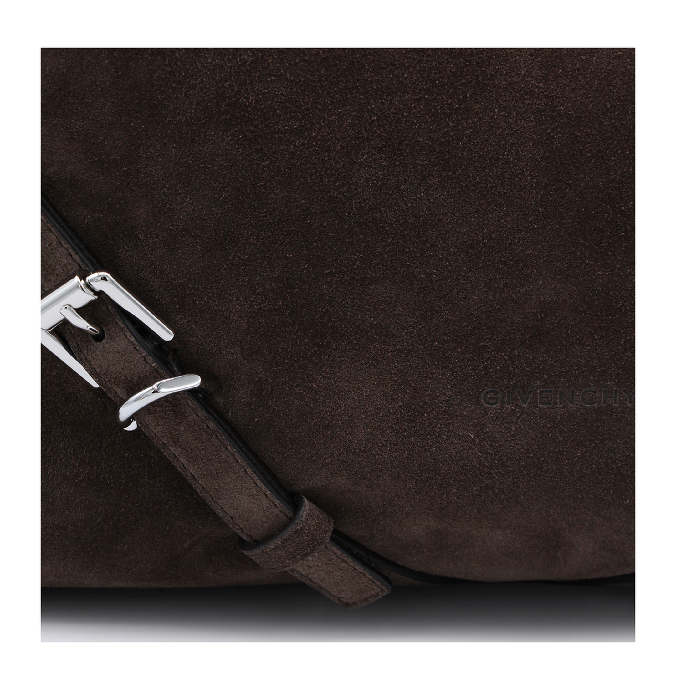 Medium Voyou Shoulder Bag Ebony Brown
