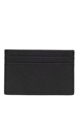 Card Case Logo Black In Leather