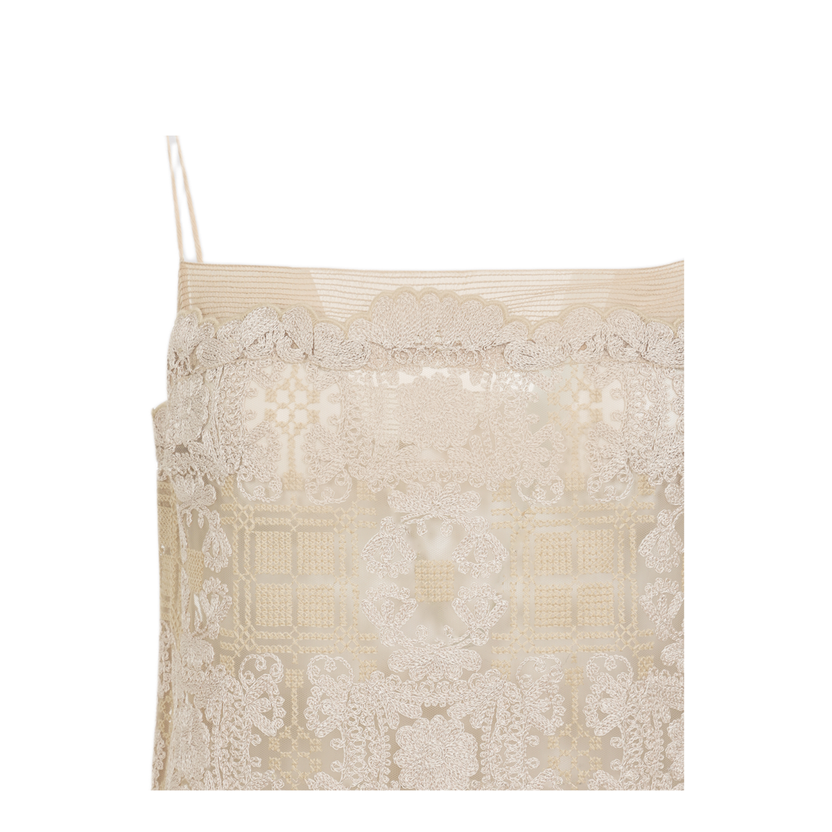 MAYFEYR - Ermanno Scervino - Beige Polyester Mini Dress - D482Q725UEOB4884
