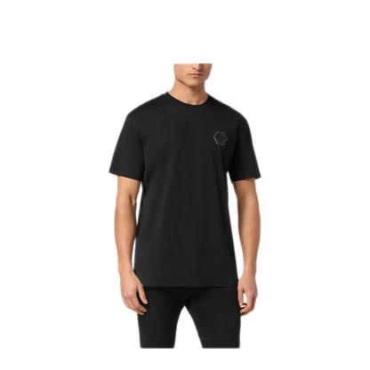 MAYFEYR - PHILIPP PLEIN - Black T Shirt - PAECMTK8109PJY002N0202
