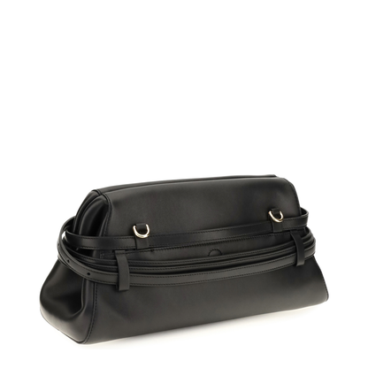 MAYFEYR - Moschino - Leather Clutch With Buckle Detail - MC4018PP1POA0000