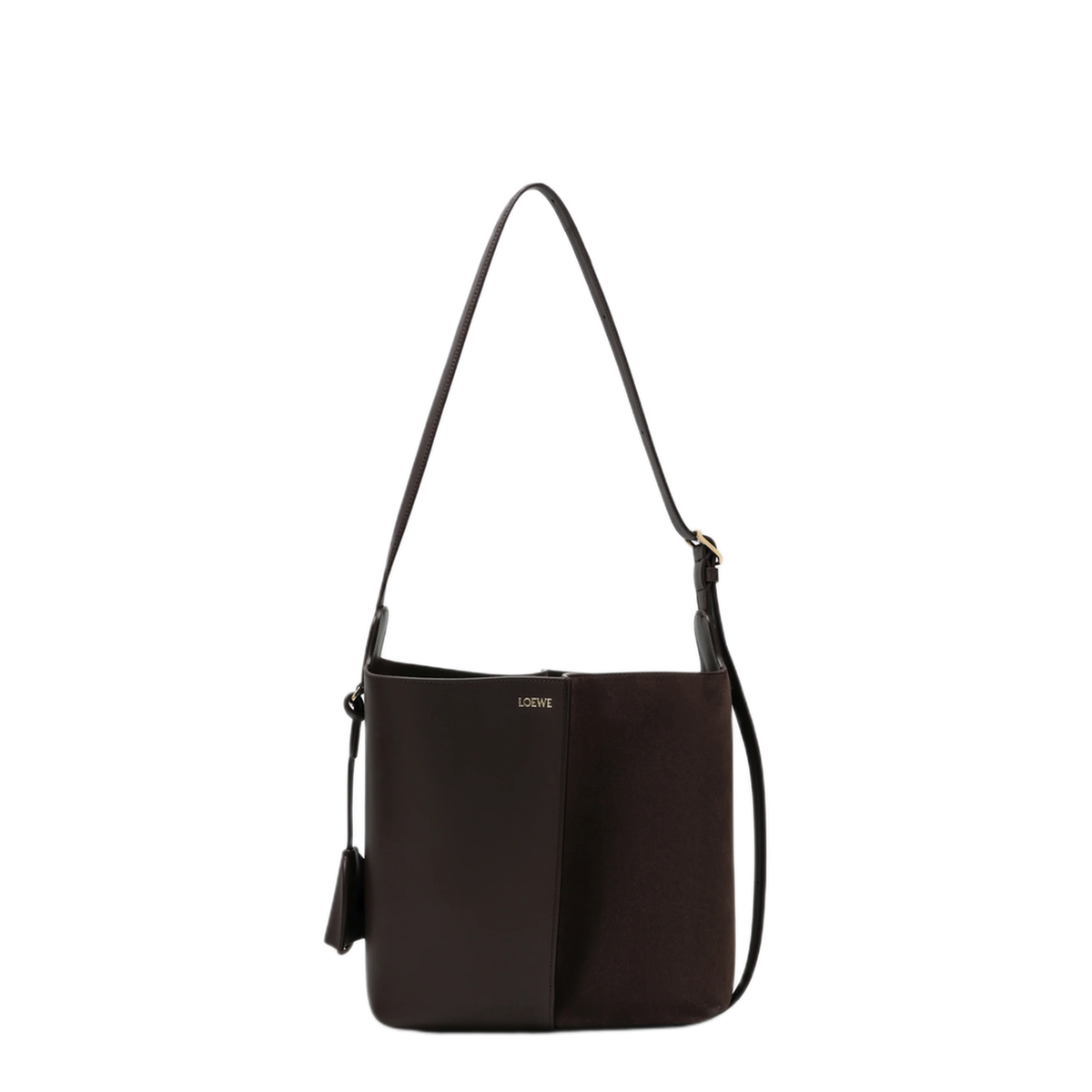 MAYFEYR - Loewe - Bilbao Bucket Bag In Calfskin And Suede - A418WRPX01LE0018