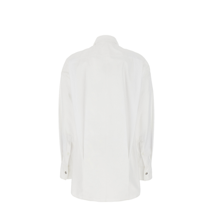 Oversized Shirt with Rounded Shoulders