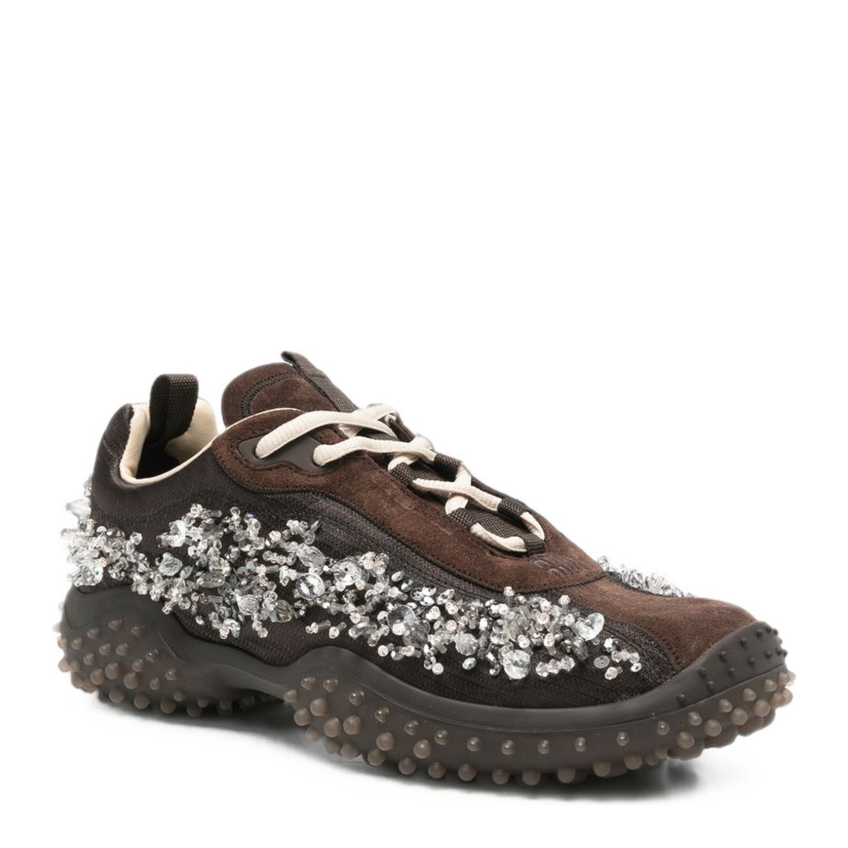 MAYFEYR - Miu Miu - Sneakers Brown - 5E808E3ZR4F0003