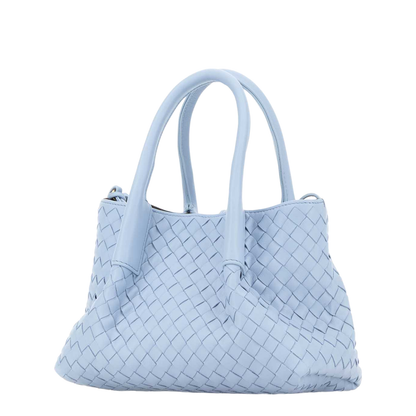 Pinacoteca Small Calfskin Handbags - Pastel Blue