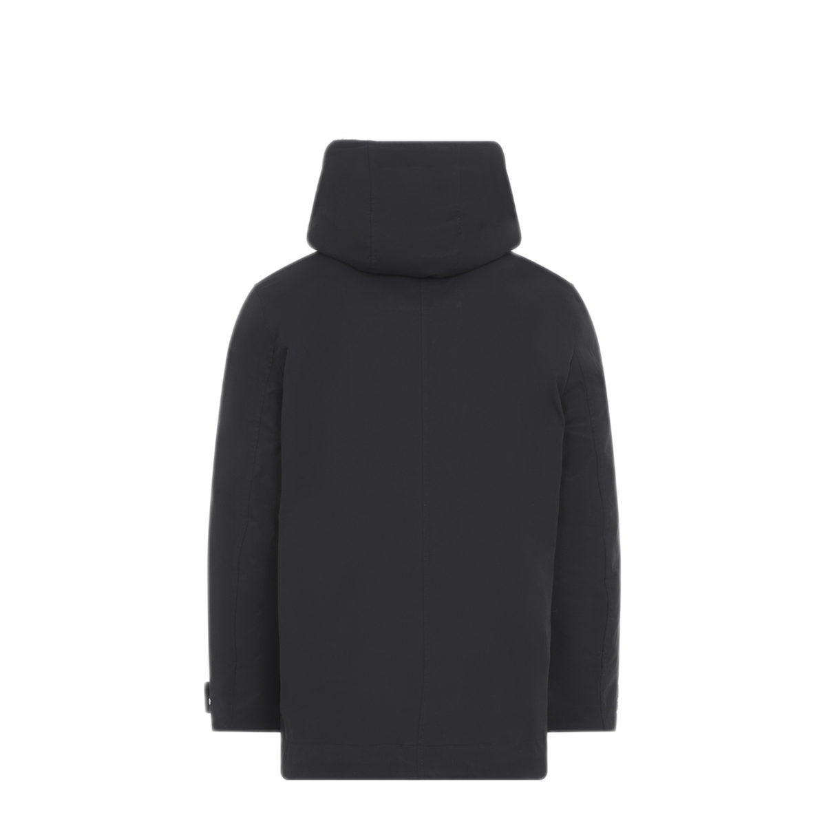 MAYFEYR - Yves Salomon - Black Cotton Blend Parka Jacket - 27WHV02178F52XB1820