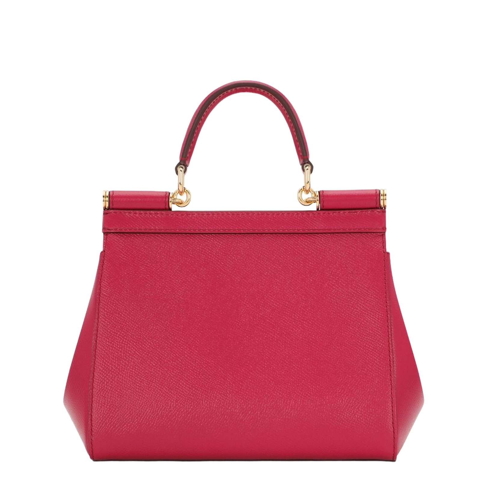 Medium Sicily Handbag in Fuchsia