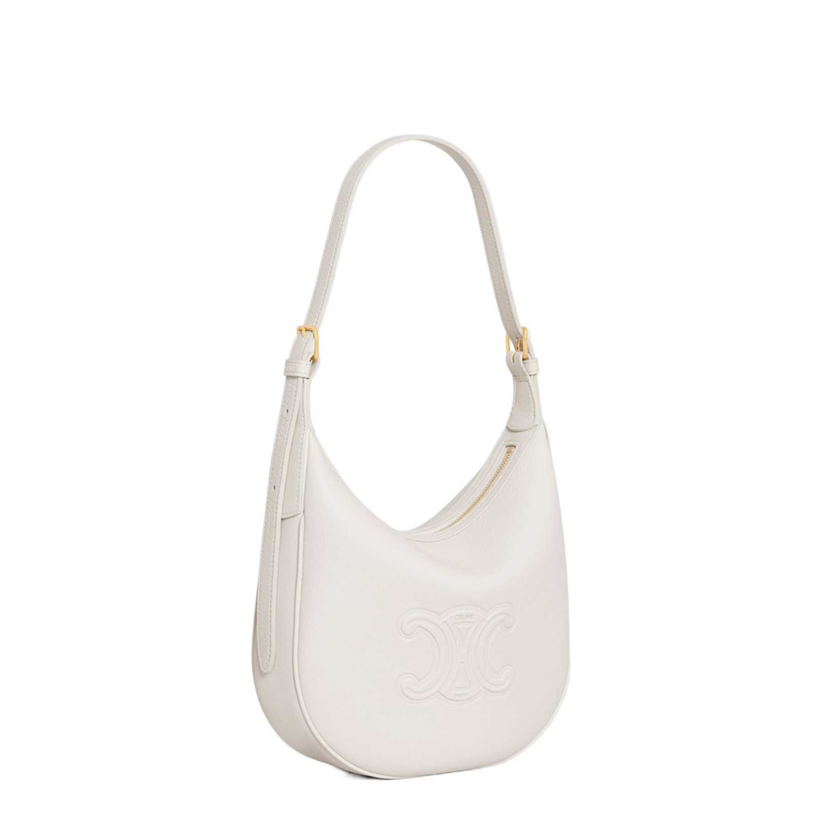 Zipper Closure Adjustable Detachable Shoulder Bag