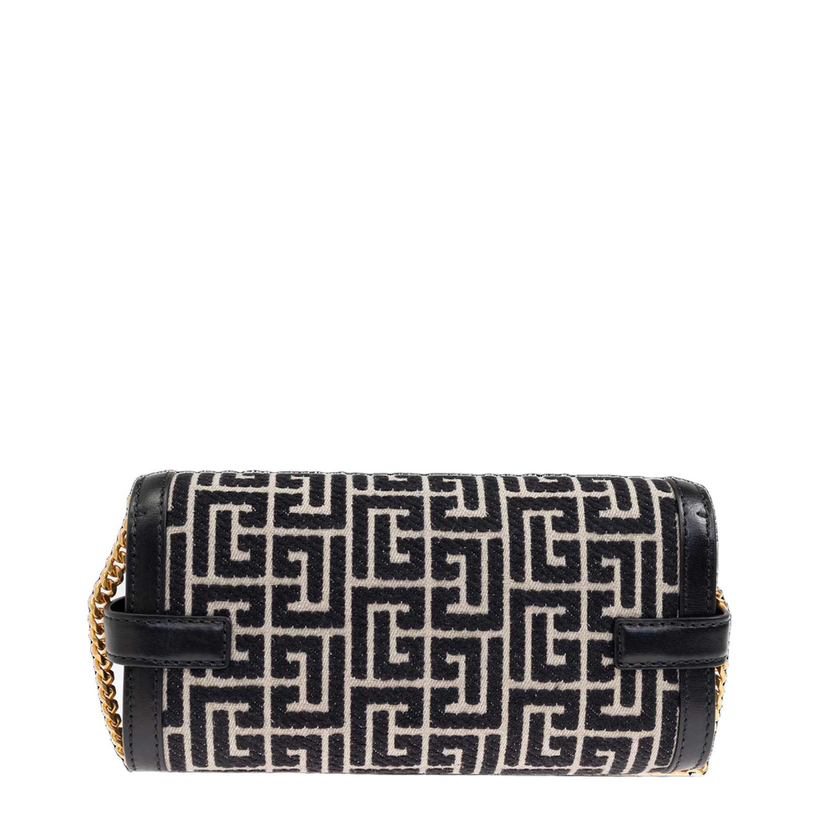 B-Buzz Pouch 23 in Monogrammed Jacquard Canvas and Leather