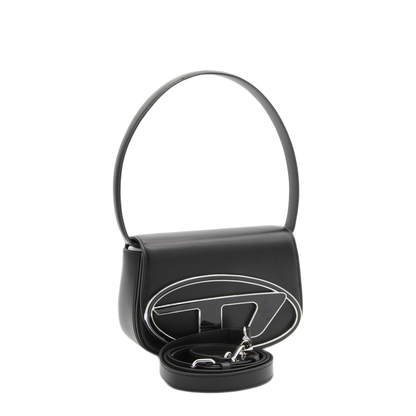 1DR-Iconic Nappa Leather Shoulder Bag - Black