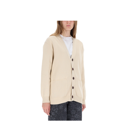 Cotton V-Necked Cardigan