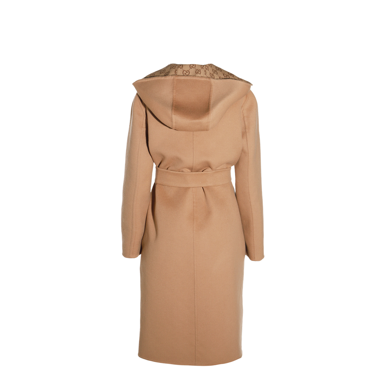 Reversible Silk Wool Blend Coat