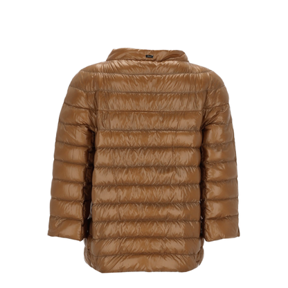 Cropped Padded Down Jacket