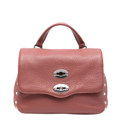 Postina Daily Baby Leather Top Handle Bag - Red