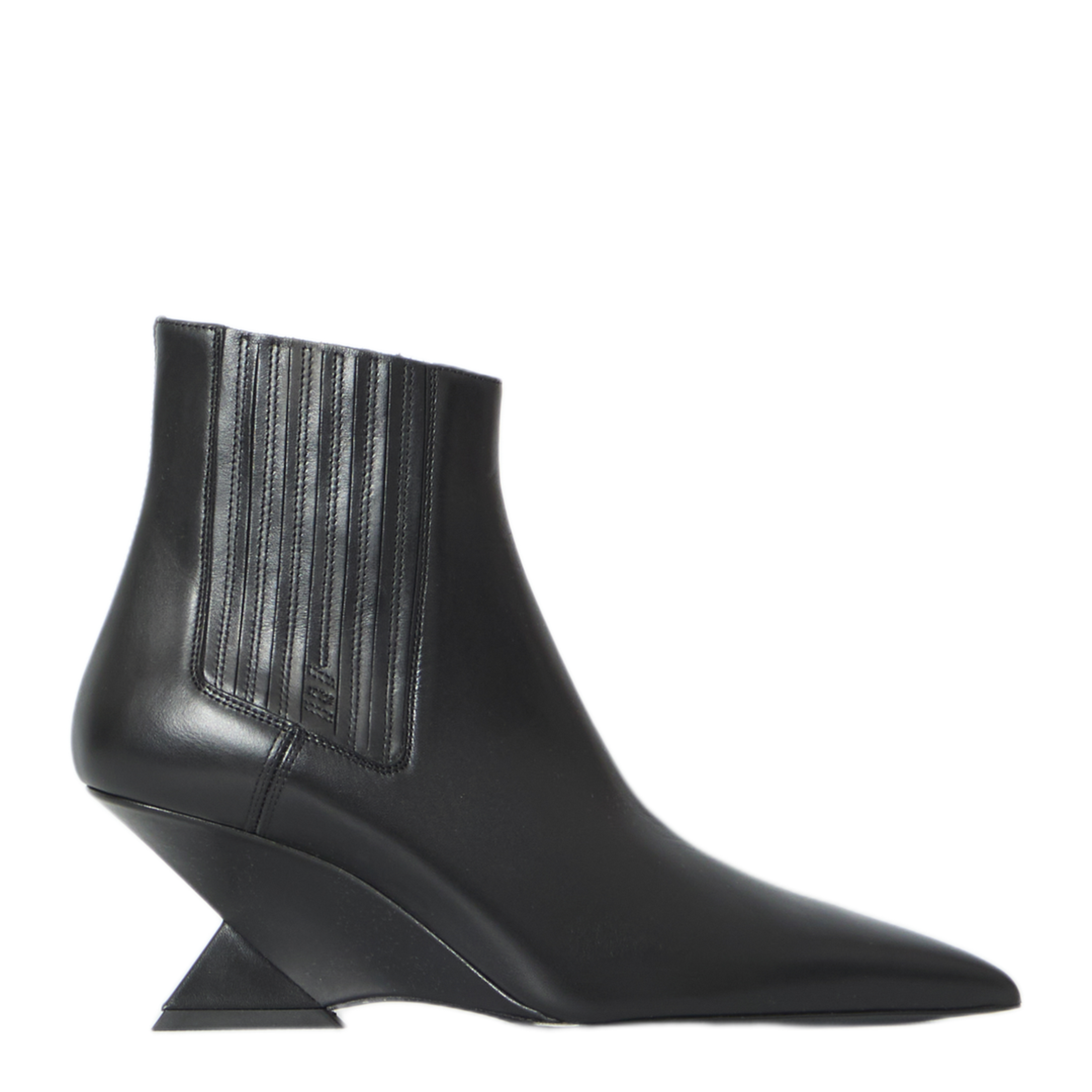 MAYFEYR - The Attico - Cheope Black Ankle Boots - 261WSH00921019AA100