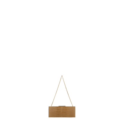 Midnight Leather Clutch