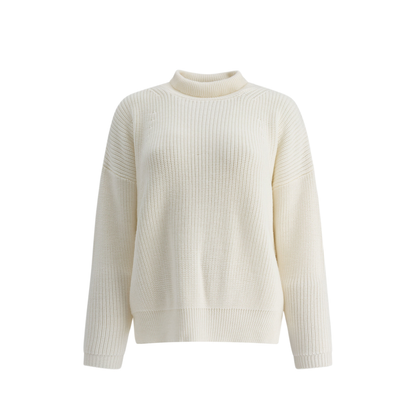 MAYFEYR - Rakkì - Jolie Crew Neck Sweater - JOLIEWVBIANCOLANA