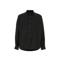 Black Poplin Shirt