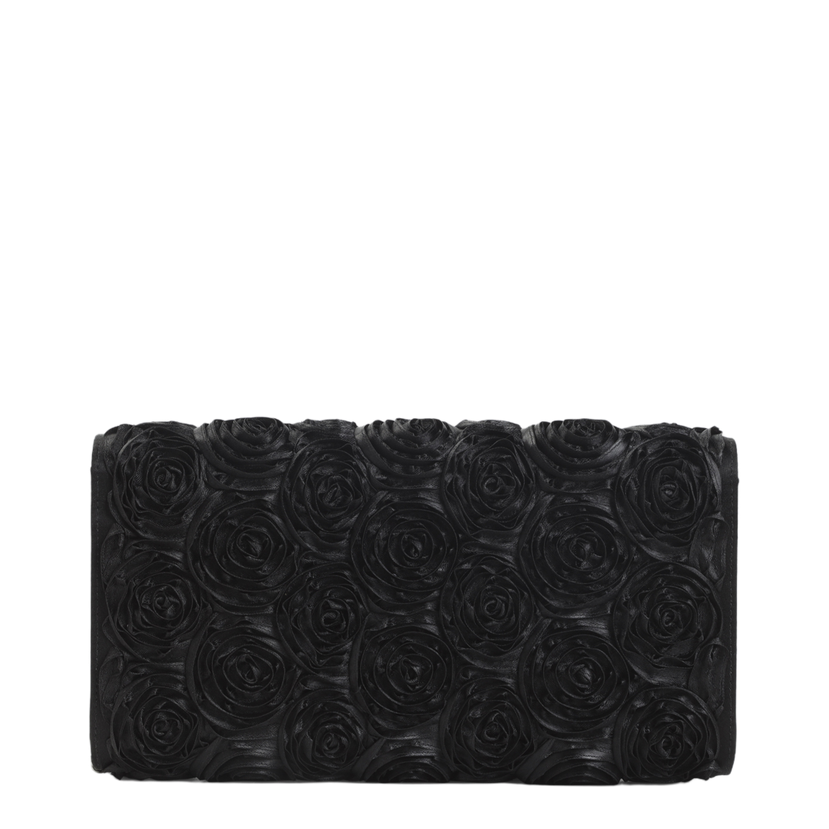 Envelope Flap Rose Flower Buckle Shoulder Bag