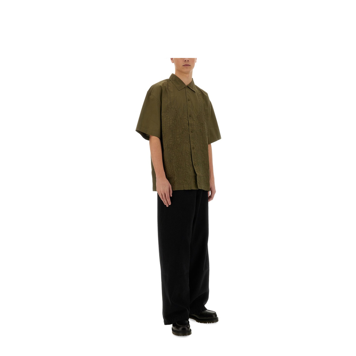 MAYFEYR - YMC - Ciders Shirt - P2YAAOLIVE