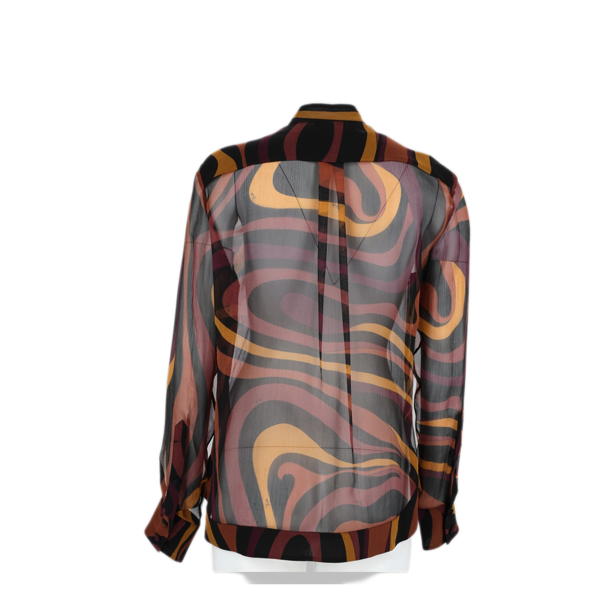 Creponne Shirt In Marmo Print