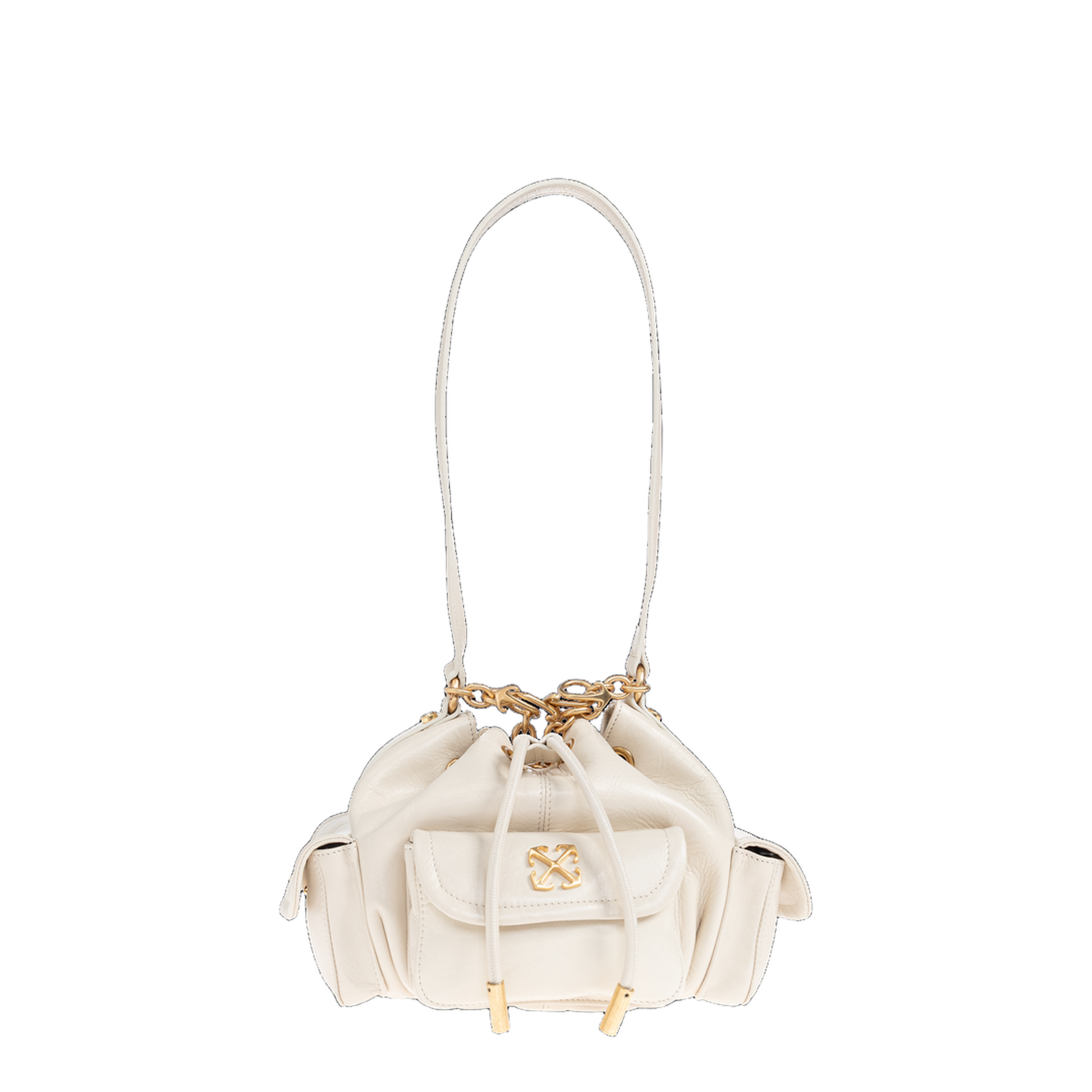 MAYFEYR - Off-White - Dumbo Handbag - OWMY002F25LEA0010400