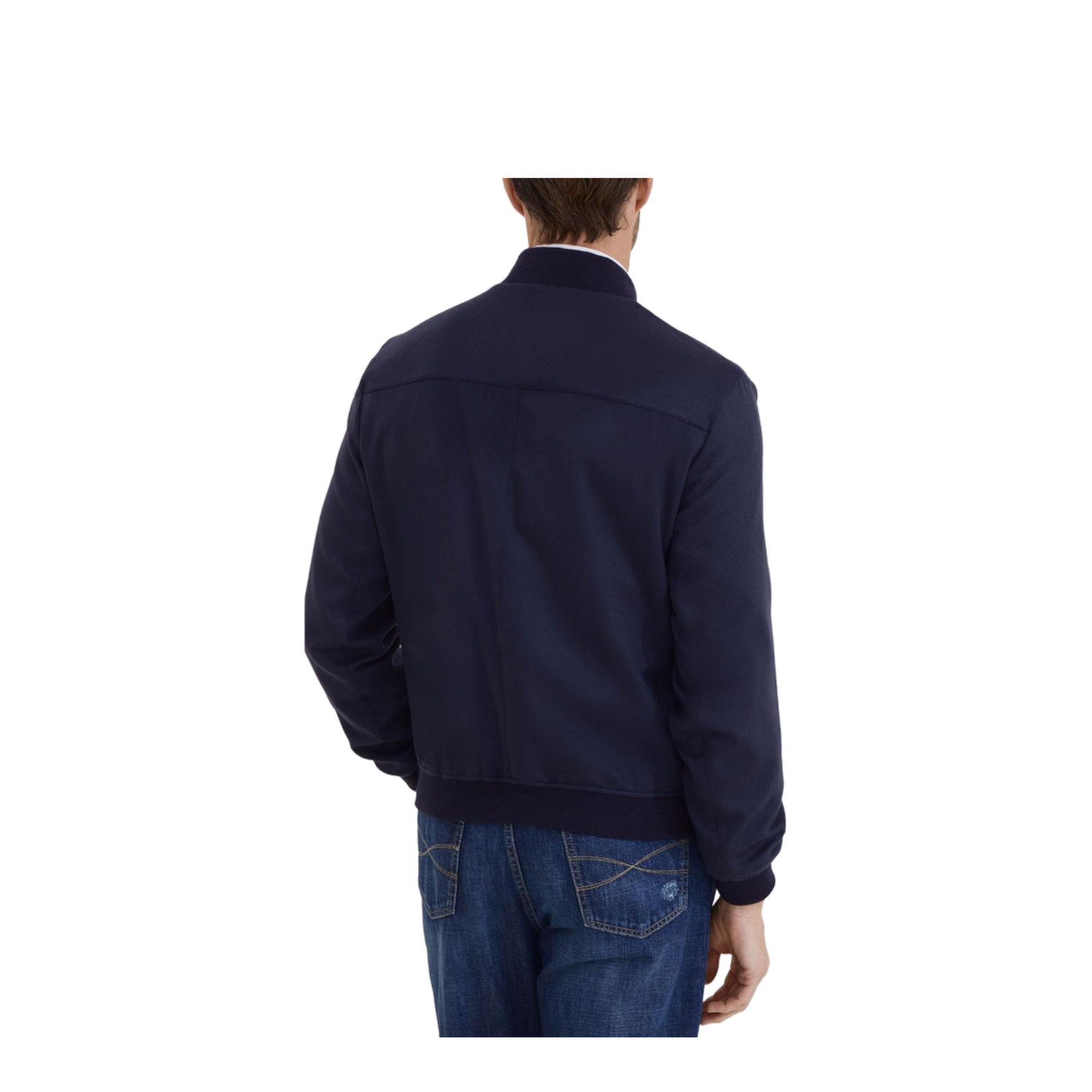 Cashmere Bomber Jacket