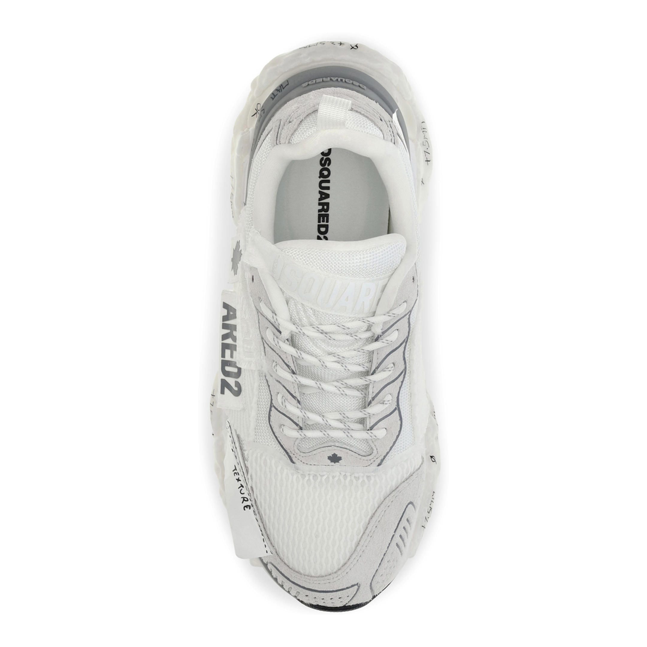 MAYFEYR - Dsquared2 - Faster Sneakers With Patches - SNM0461238090821171