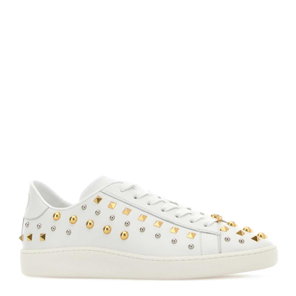 MAYFEYR - Valentino - Royco White Leather Sneakers - 8Y0S0K34YMM4HH