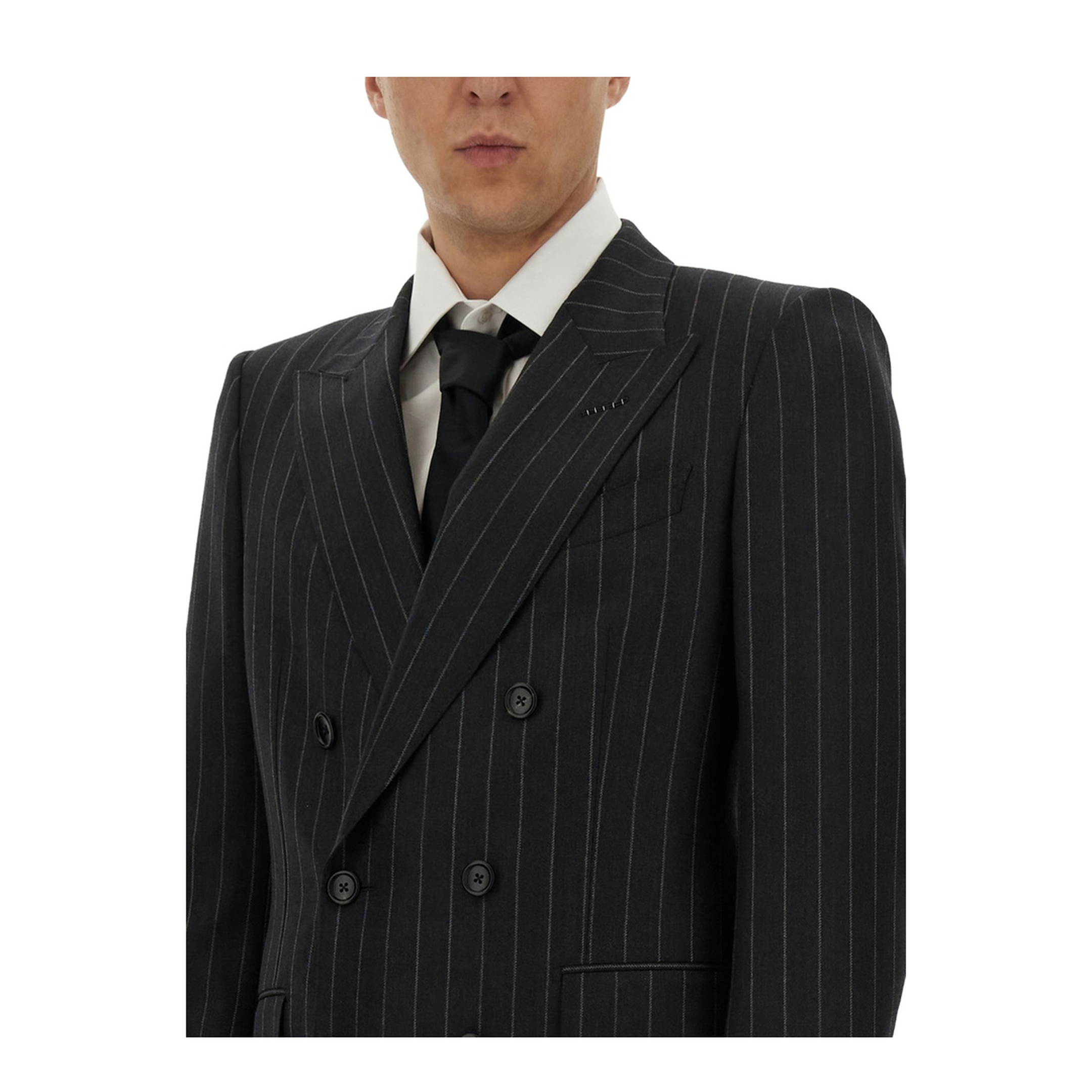 Pinstripe Suit