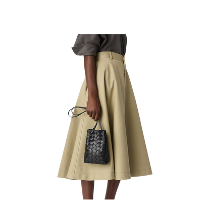 Andiamo Leather Bucket Bags - Black