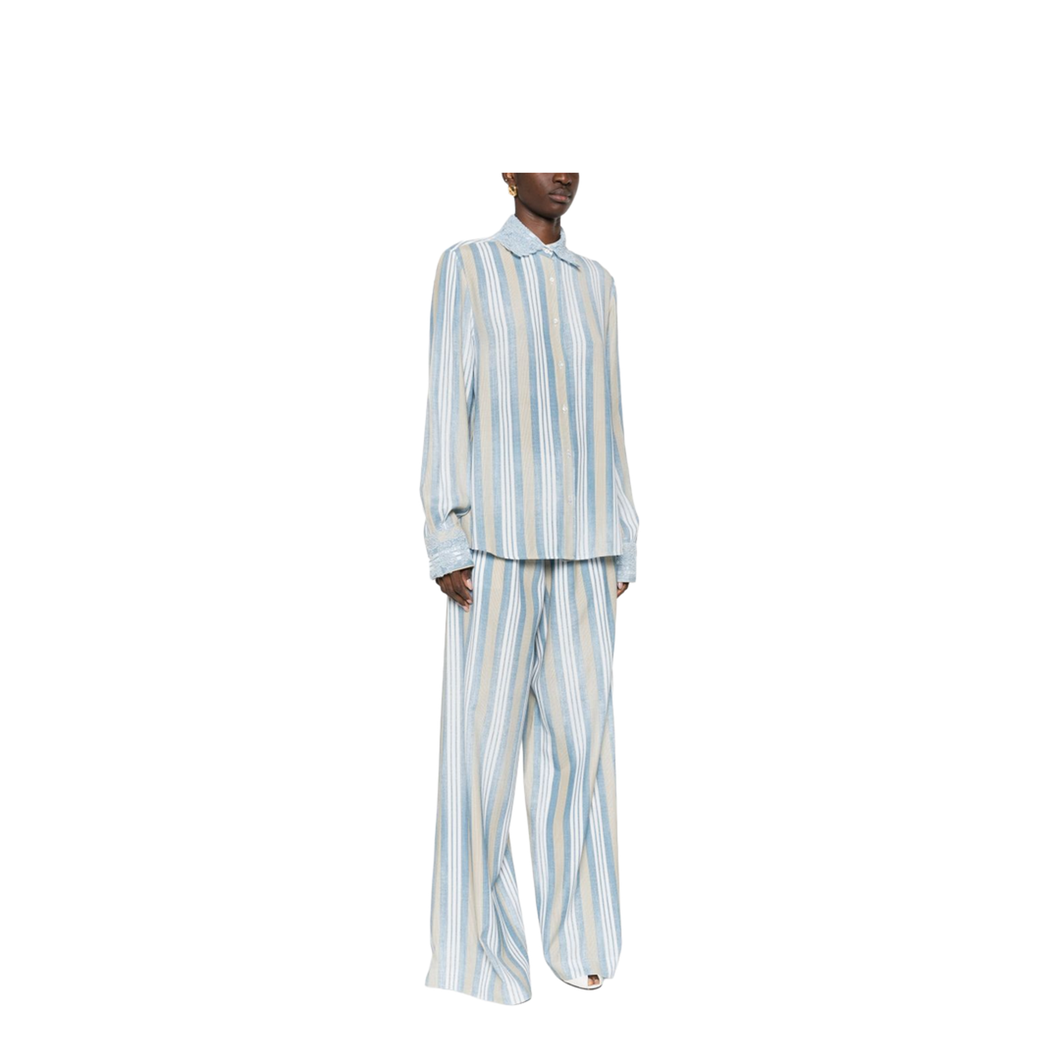 MAYFEYR - Ermanno Scervino - Clear Blue Shirts - D482K394APOQNS4807