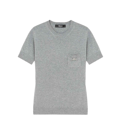 Melange Grey Wool Blend Sweater