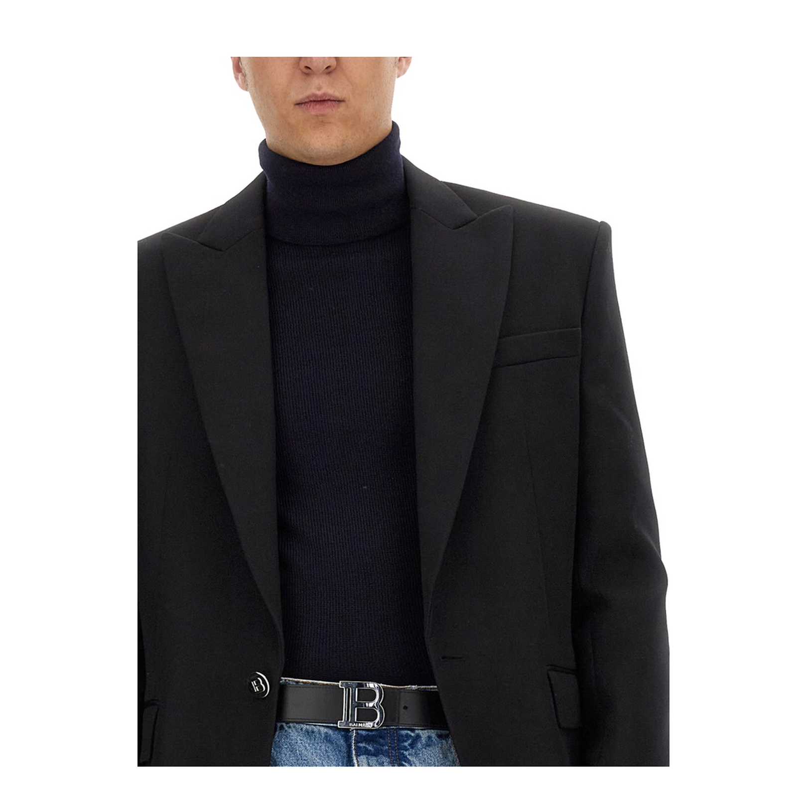 Wool Turtleneck Sweater