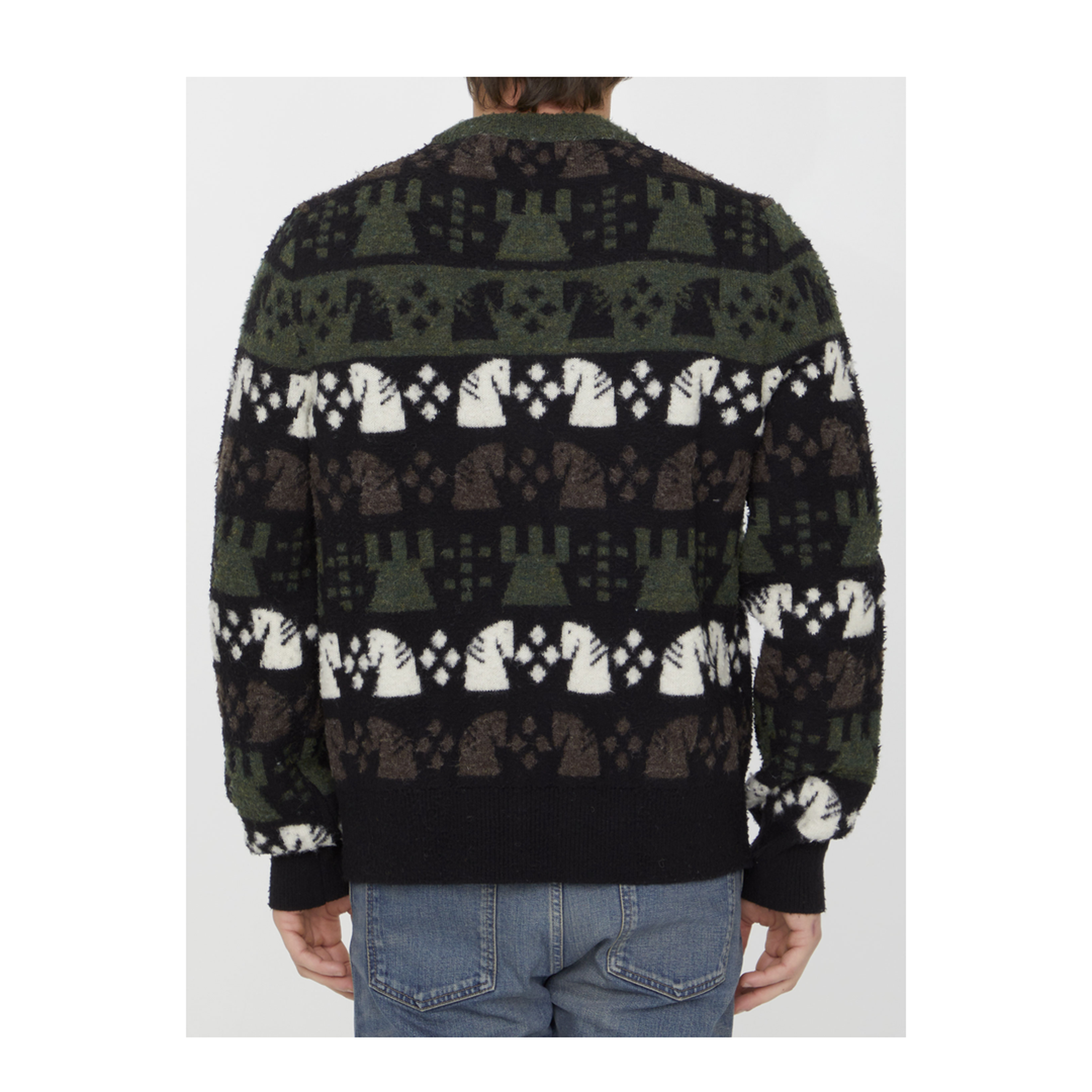 Chess Pattern Sweater