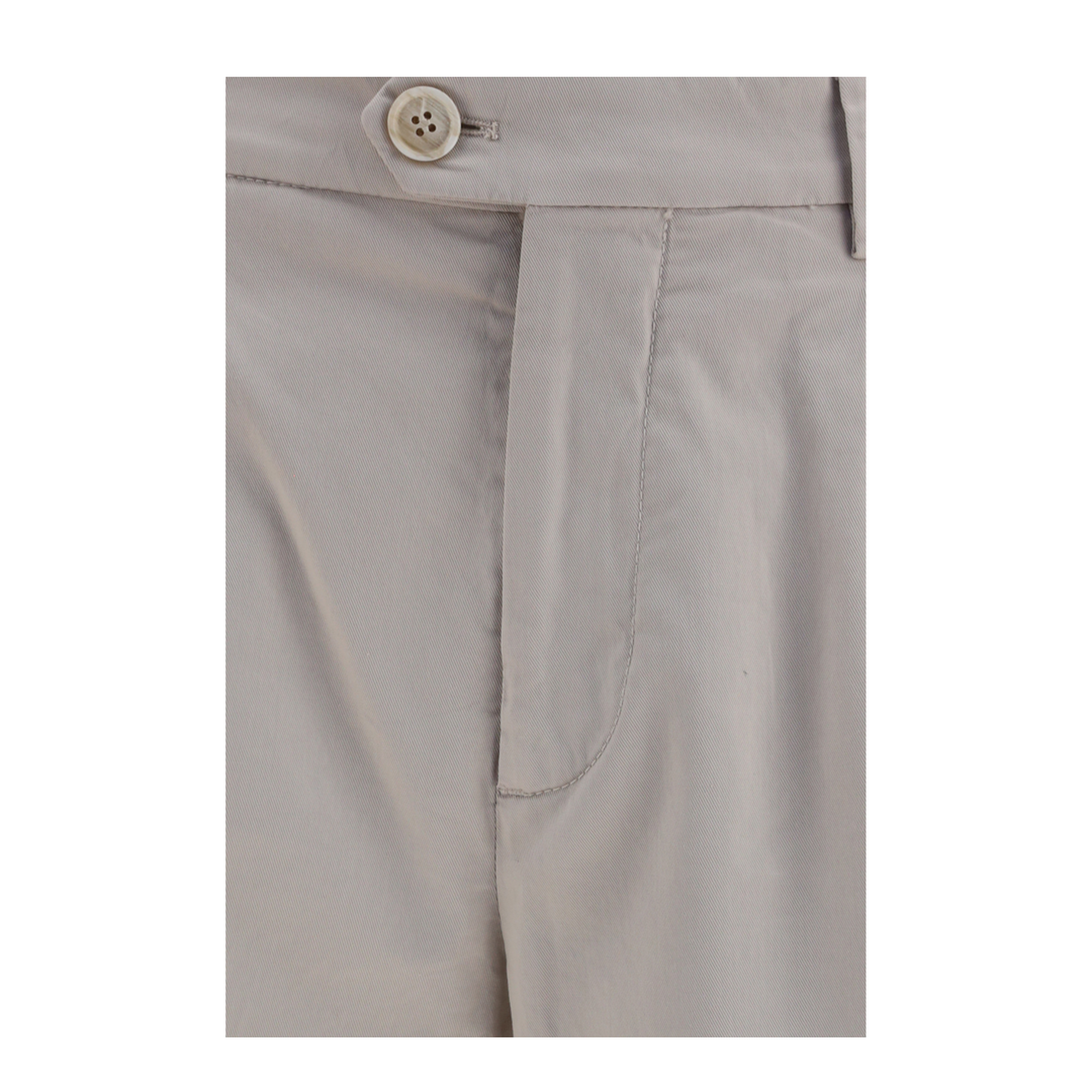 Cotton Blend Chino Pants
