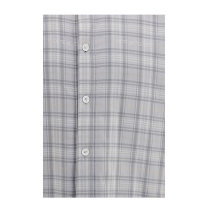 MAYFEYR - Off-White - Padded Flannel Jacket - OMES01FF26FAB00100050