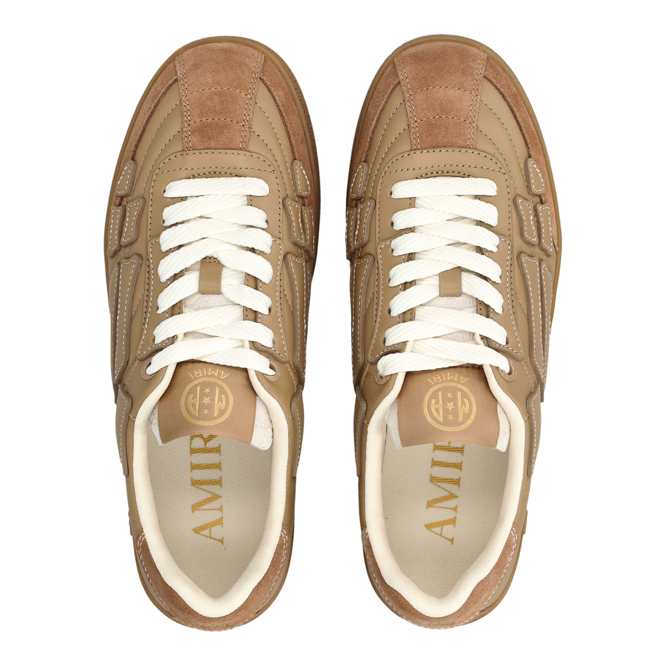 MAYFEYR - Amiri - Pacific Bones Leren Sneakers - AMSNSN1036210