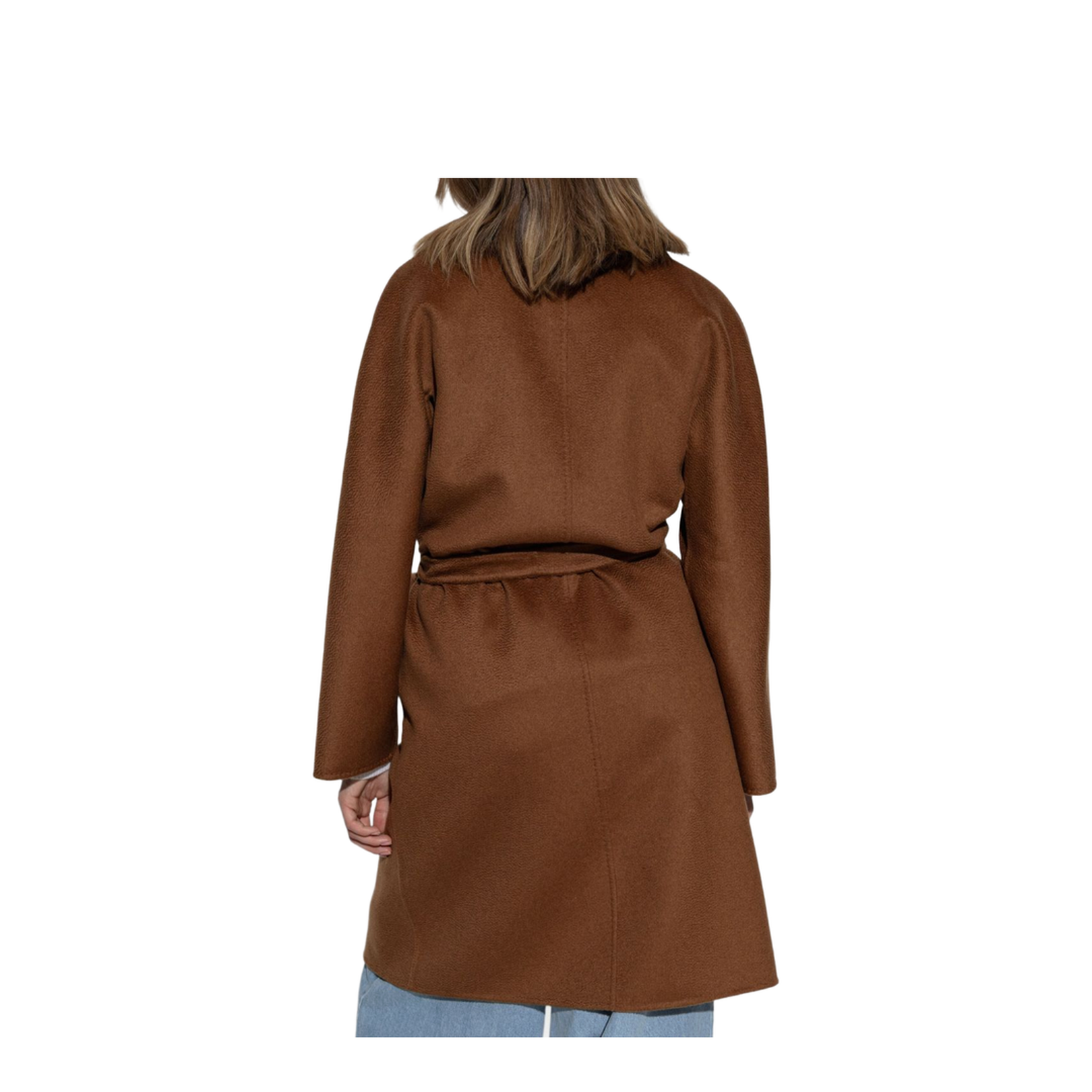 Cashmere Coat in Brown